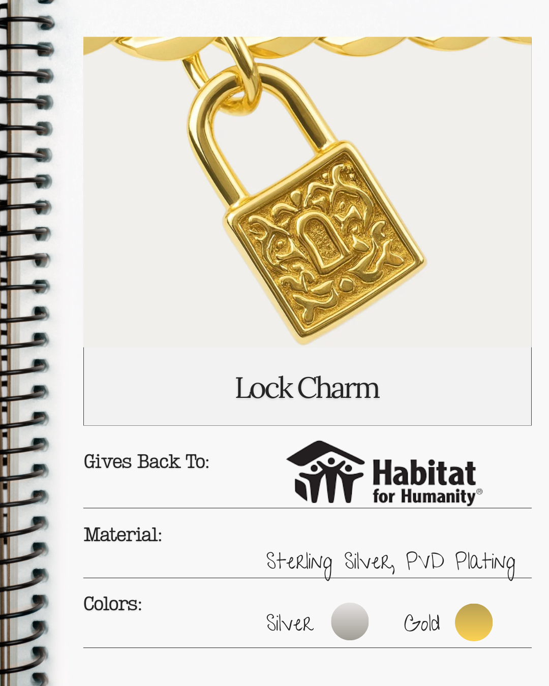 Lock Charm (Affordable Housing)