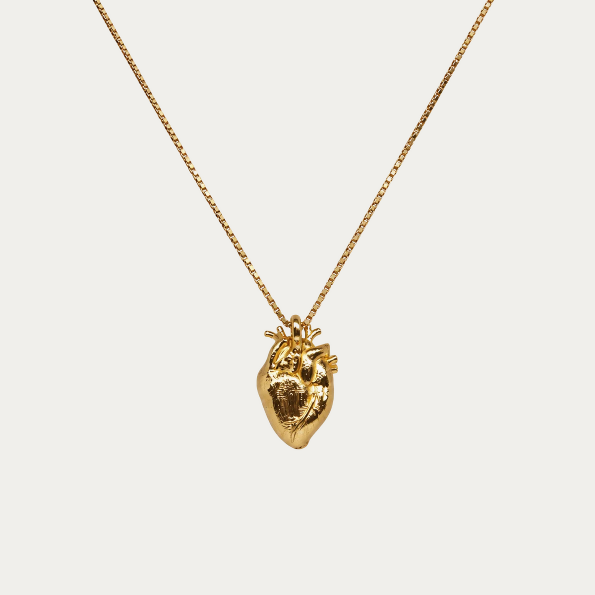 Heart of Gold Pendant Necklace