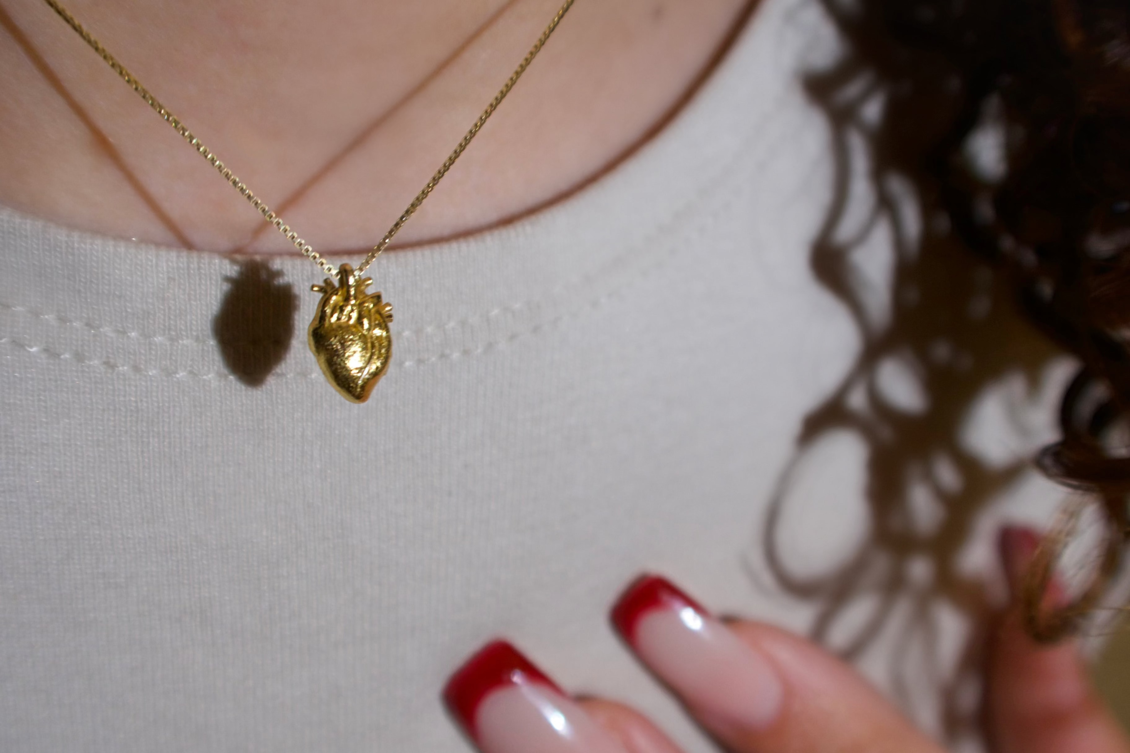 Heart of Gold Pendant Necklace
