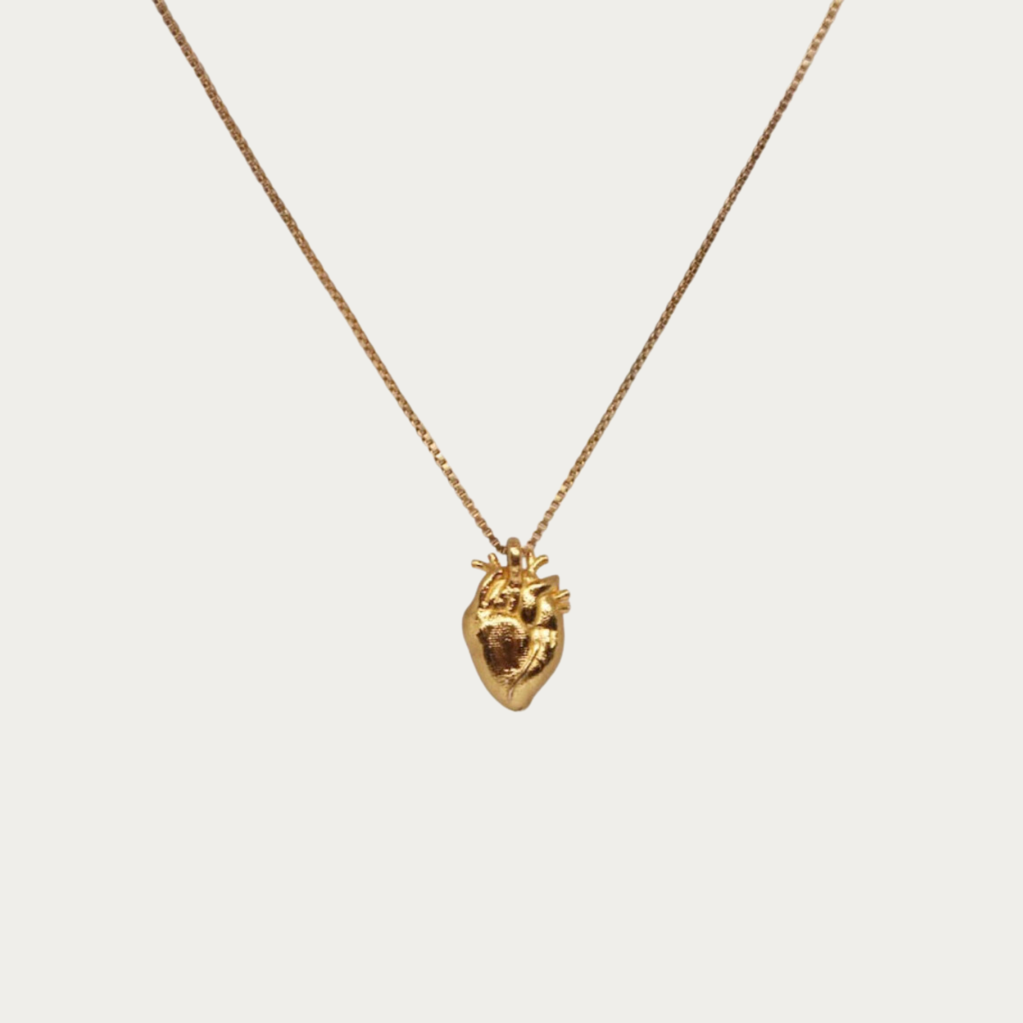 Heart of Gold Pendant Necklace